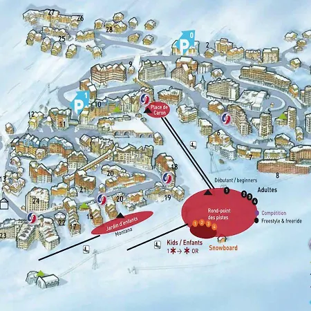 Appartement Résidence Le Schuss - Val Thorens